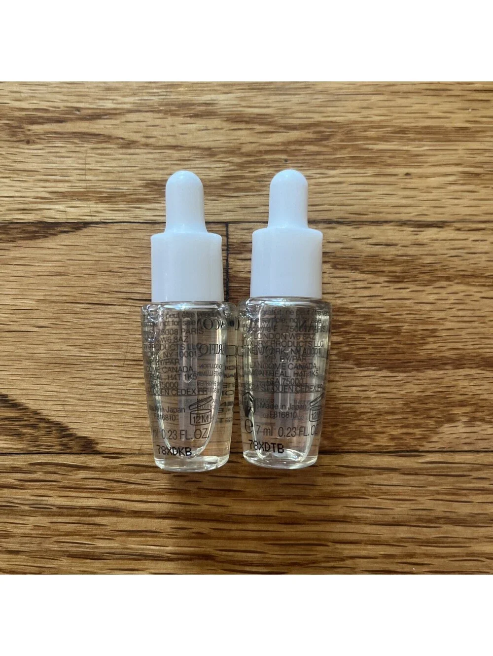2 X Lancome Clarifique Refining Brightening Pro Solution 0.23 Oz Each New